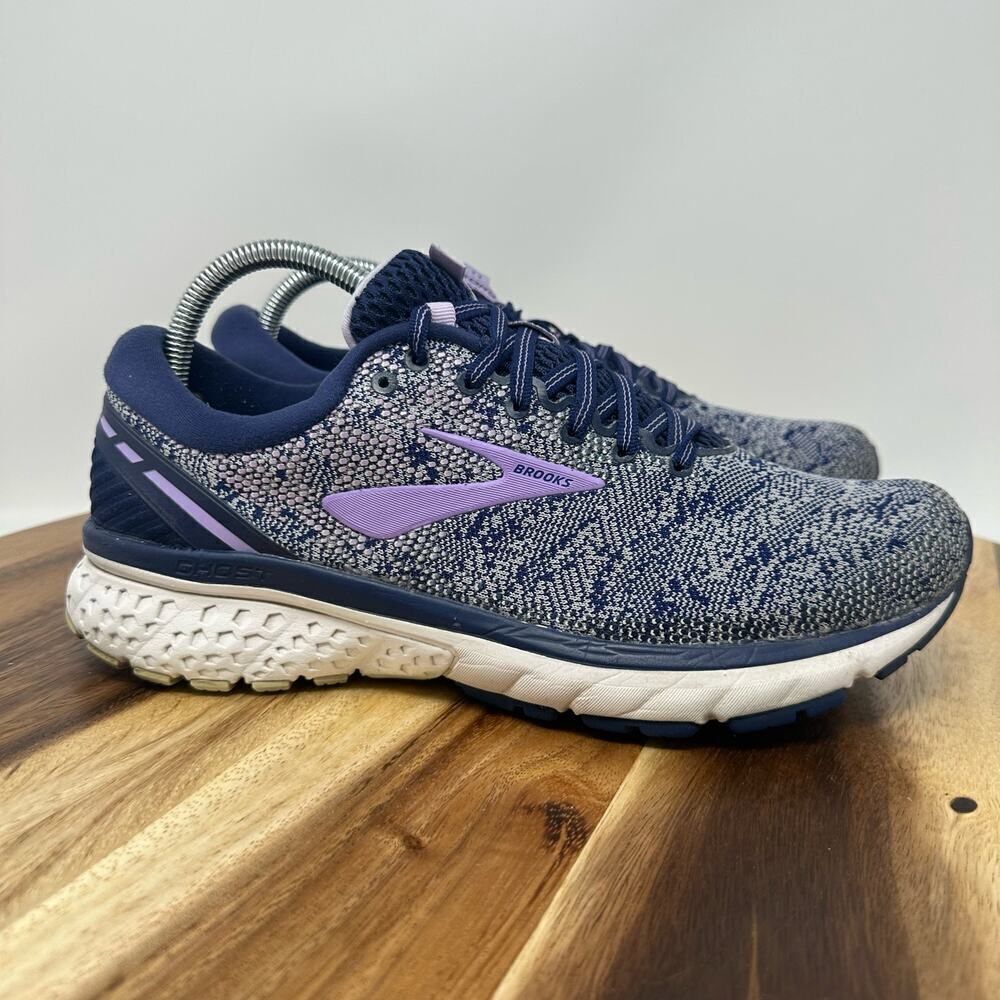 Brooks Women’s 10 B Ghost 11 1202771B406 Blue Purple Running Shoes Sneakers